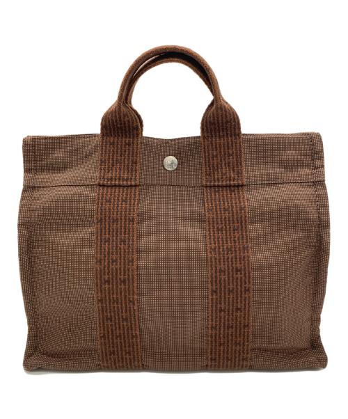 HERMES（エルメス）HERMES (エルメス) エールラインPM ブラウンの古着・服飾アイテム