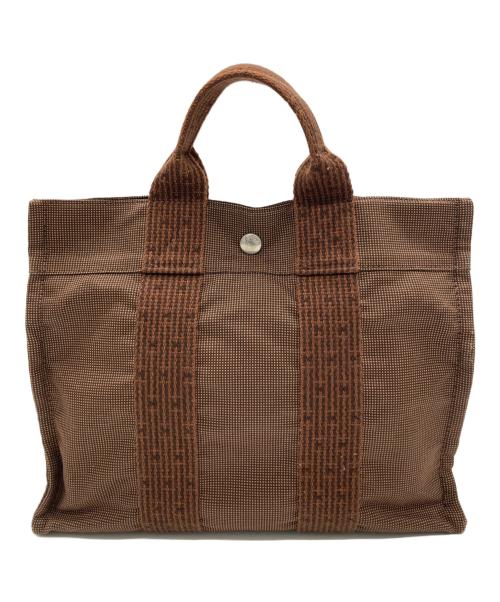 HERMES（エルメス）HERMES (エルメス) エールラインPM ブラウンの古着・服飾アイテム