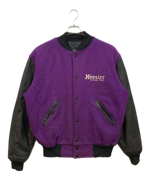 sports wear（スポーツウェア）sports wear (スポーツウェア) スタジャン パープル サイズ:Lの古着・服飾アイテム