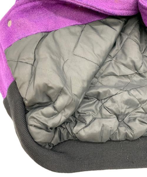 sports wear（スポーツウェア）sports wear (スポーツウェア) スタジャン パープル サイズ:Lの古着・服飾アイテム