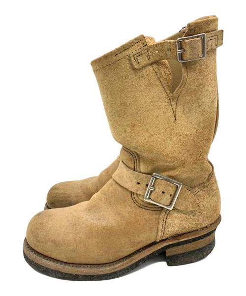 RED WING（レッドウィング）RED WING (レッドウィング) ロングブーツ ベージュ サイズ:US6の古着・服飾アイテム