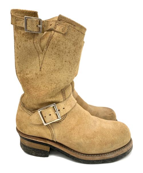 RED WING（レッドウィング）RED WING (レッドウィング) ロングブーツ ベージュ サイズ:US6の古着・服飾アイテム
