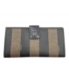 中古・古着通販】FENDI (フェンディ) 長財布 ゴールド｜ブランド・古着