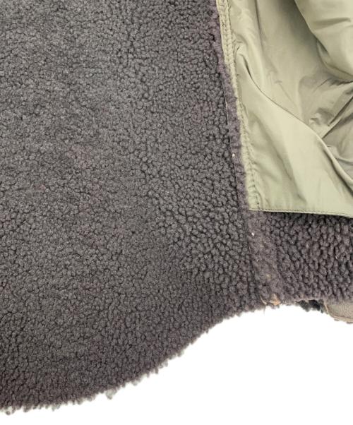 PRADA（プラダ）PRADA (プラダ) 裏ボアムレザージャケット ブラウン サイズ:48の古着・服飾アイテム