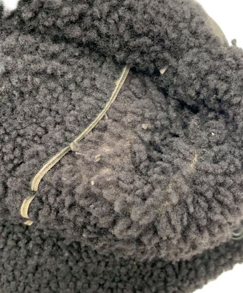 PRADA（プラダ）PRADA (プラダ) 裏ボアムレザージャケット ブラウン サイズ:48の古着・服飾アイテム