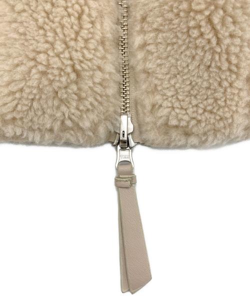 Venit（ヴェニット）venit (ヴェニット) ボアジャケット ホワイト サイズ:38の古着・服飾アイテム