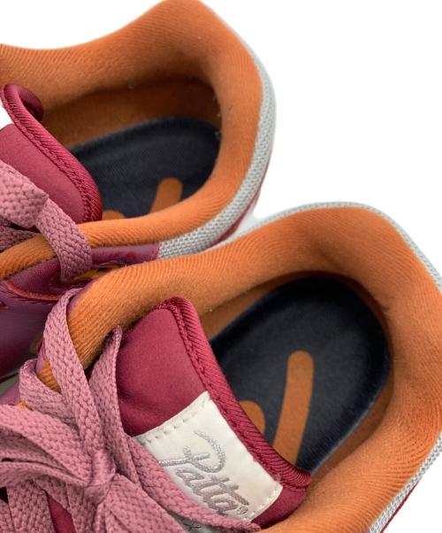 NIKE（ナイキ）NIKE (ナイキ) Patta (パタ) スニーカー グレー×ワインレッド サイズ:US12の古着・服飾アイテム