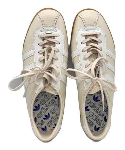 adidas（アディダス）adidas (アディダス) ローカットスニーカー ベージュ サイズ:US8 1/2の古着・服飾アイテム
