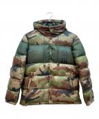 adidasアディダス）の古着「ダウンジャケット」｜カーキ