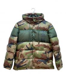 adidas（アディダス）の古着「ダウンジャケット」｜カーキ