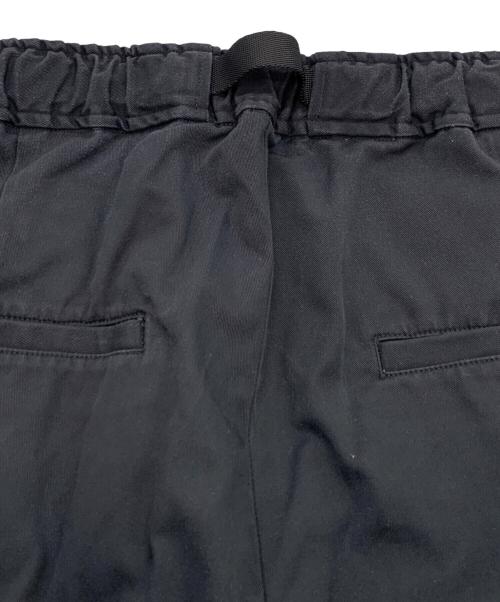everyone（エブリワン）everyone (エブリワン) Cotton Twill Belted Easy Pants ブラック サイズ:Mの古着・服飾アイテム