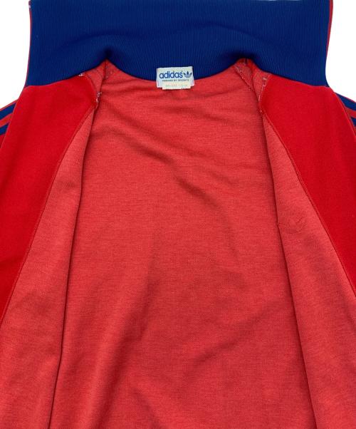 adidas（アディダス）adidas (アディダス) トラックジャケット レッド サイズ:6号の古着・服飾アイテム