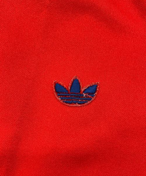 adidas（アディダス）adidas (アディダス) トラックジャケット レッド サイズ:6号の古着・服飾アイテム