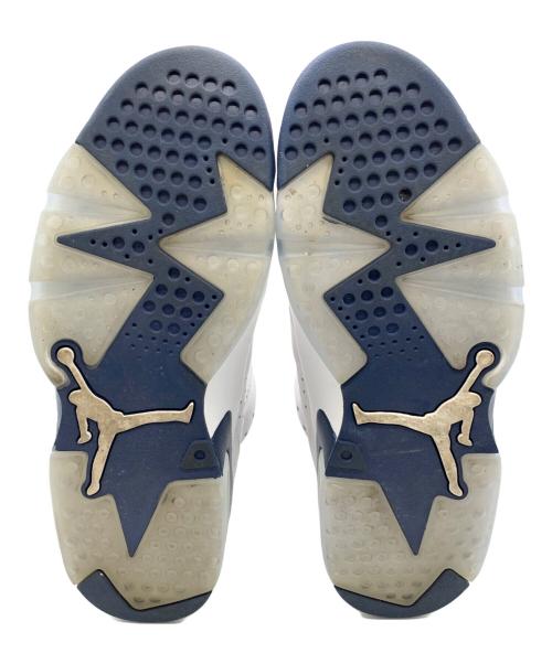 NIKE（ナイキ）NIKE (ナイキ) AIR JORDAN 6 RETRO WHITE MIDNIGHT NAVY / エアジョーダン ジョーダン 6 レトロ ミッドナイトネイビー ホワイト サイズ:US10の古着・服飾アイテム