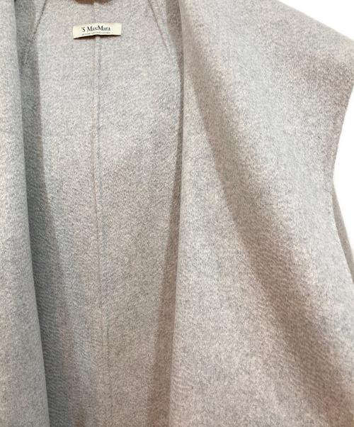 'S Max Mara（エスマックスマーラ）'S Max Mara (エスマックスマーラ) カシミヤ昆コート グレー サイズ:USA 4の古着・服飾アイテム