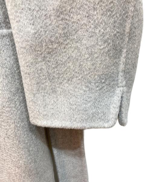 'S Max Mara（エスマックスマーラ）'S Max Mara (エスマックスマーラ) カシミヤ昆コート グレー サイズ:USA 4の古着・服飾アイテム