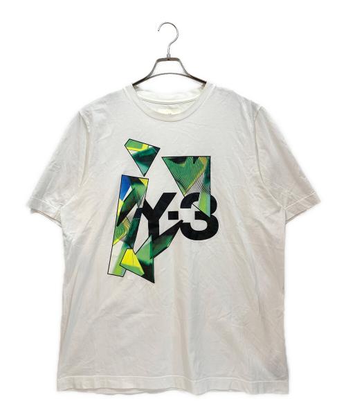 Y-3（ワイスリー）Y-3 (ワイスリー) GRAPHIC SS ホワイト サイズ:XLの古着・服飾アイテム