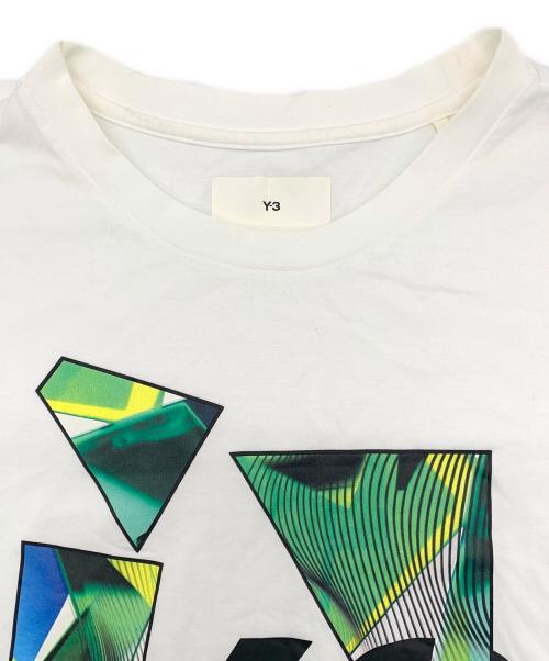 Y-3（ワイスリー）Y-3 (ワイスリー) GRAPHIC SS ホワイト サイズ:XLの古着・服飾アイテム