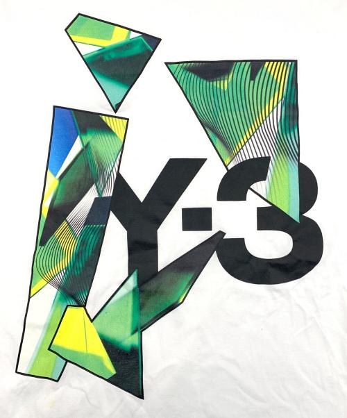 Y-3（ワイスリー）Y-3 (ワイスリー) GRAPHIC SS ホワイト サイズ:XLの古着・服飾アイテム