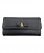 Salvatore Ferragamoサルヴァトーレ フェラガモ）の古着「長財布」｜ブラック