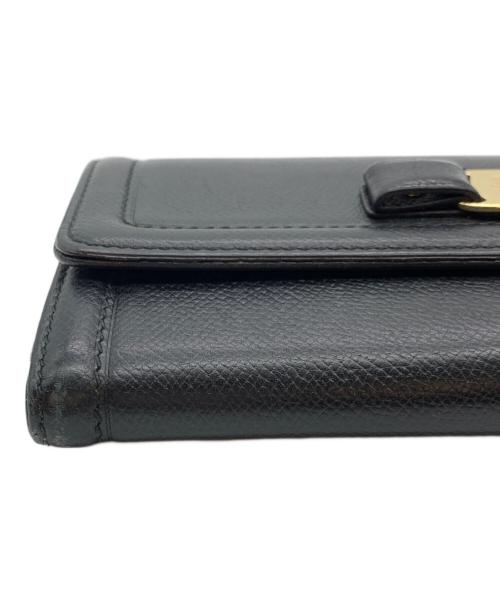 Salvatore Ferragamo（サルヴァトーレ フェラガモ）Salvatore Ferragamo (サルヴァトーレ フェラガモ) 長財布 ブラックの古着・服飾アイテム