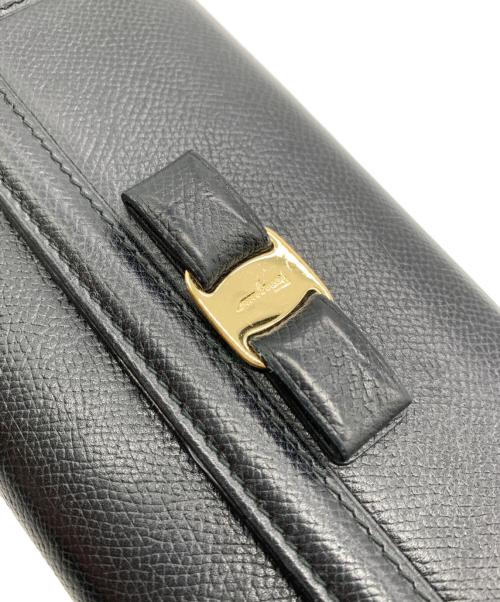 Salvatore Ferragamo（サルヴァトーレ フェラガモ）Salvatore Ferragamo (サルヴァトーレ フェラガモ) 長財布 ブラックの古着・服飾アイテム