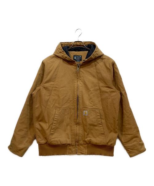 CarHartt（カーハート）CarHartt (カーハート) WASHED DUCK INSULATED ACTIVE JACKET ブラウン サイズ:Lの古着・服飾アイテム