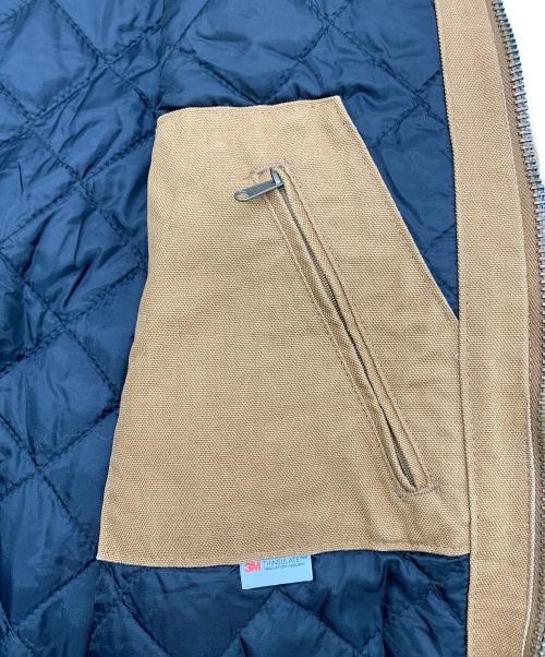 CarHartt（カーハート）CarHartt (カーハート) WASHED DUCK INSULATED ACTIVE JACKET ブラウン サイズ:Lの古着・服飾アイテム
