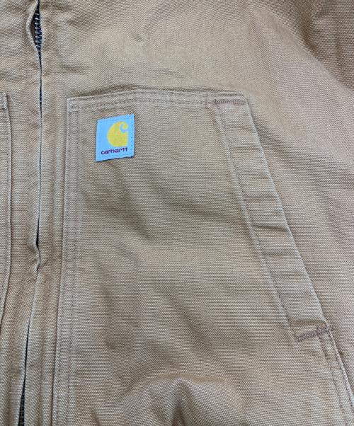 CarHartt（カーハート）CarHartt (カーハート) WASHED DUCK INSULATED ACTIVE JACKET ブラウン サイズ:Lの古着・服飾アイテム