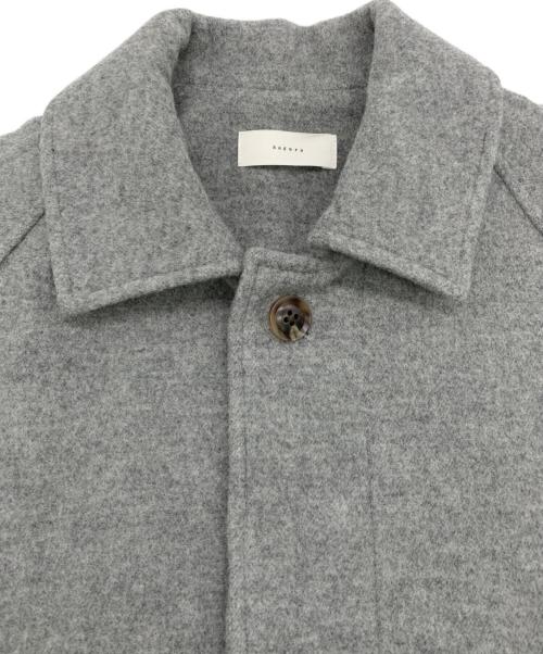 KAGURE（カグレ）KAGURE (カグレ) ウールカシミヤロングコート グレー サイズ:Freeの古着・服飾アイテム