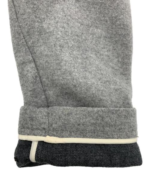 KAGURE（カグレ）KAGURE (カグレ) ウールカシミヤロングコート グレー サイズ:Freeの古着・服飾アイテム