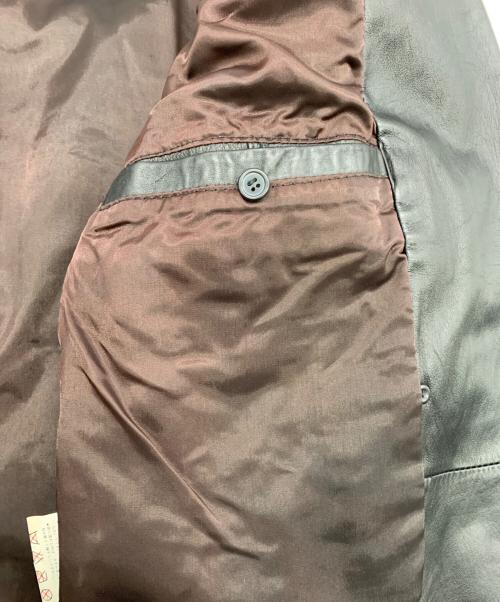 不明（フメイ）不明 (フメイ) レザージャケット ブラック サイズ:Mの古着・服飾アイテム