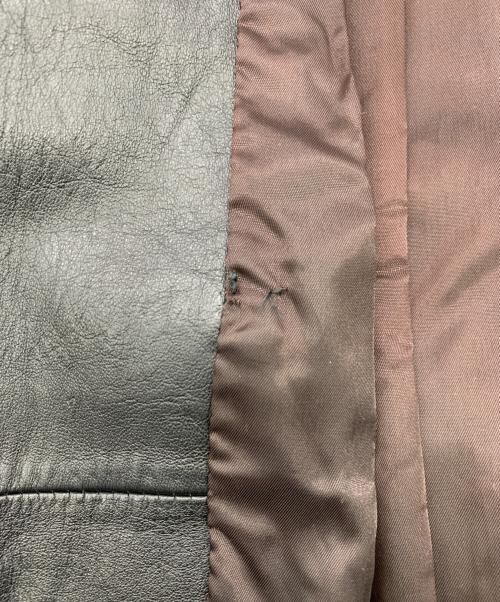 不明（フメイ）不明 (フメイ) レザージャケット ブラック サイズ:Mの古着・服飾アイテム