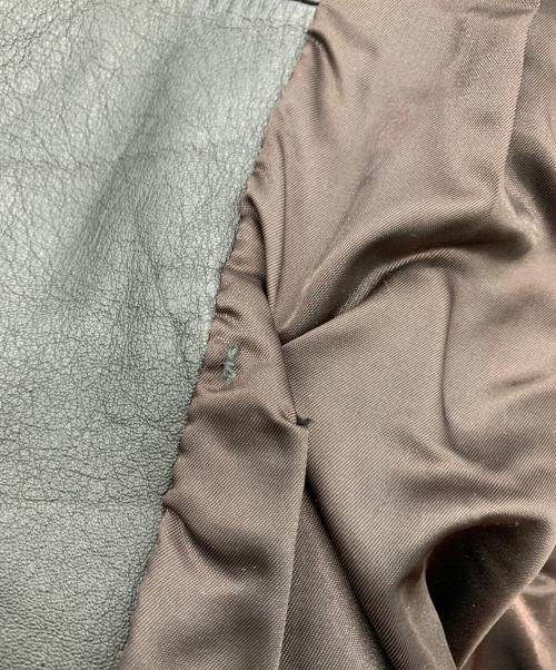 不明（フメイ）不明 (フメイ) レザージャケット ブラック サイズ:Mの古着・服飾アイテム