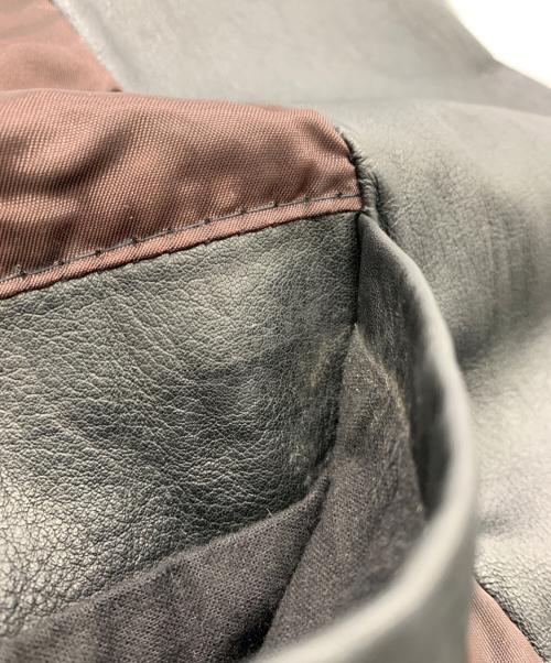 不明（フメイ）不明 (フメイ) レザージャケット ブラック サイズ:Mの古着・服飾アイテム