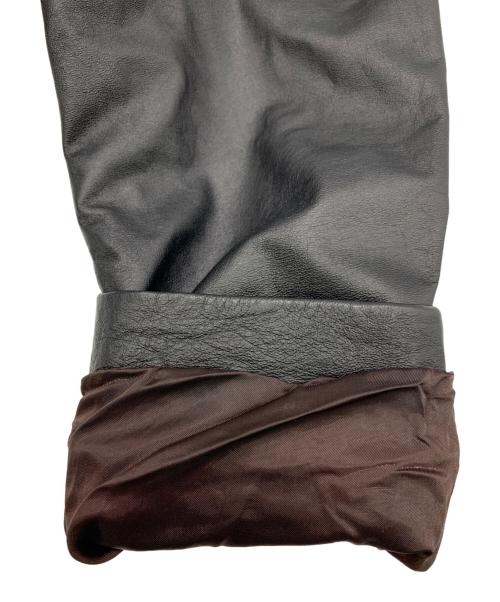 不明（フメイ）不明 (フメイ) レザージャケット ブラック サイズ:Mの古着・服飾アイテム