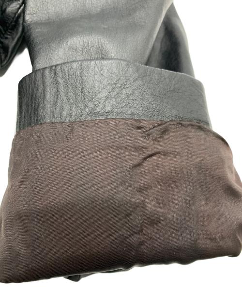 不明（フメイ）不明 (フメイ) レザージャケット ブラック サイズ:Mの古着・服飾アイテム