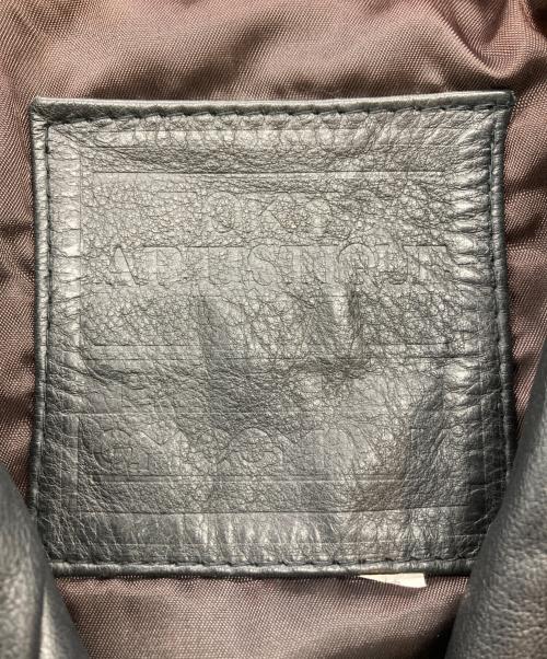 不明（フメイ）不明 (フメイ) レザージャケット ブラック サイズ:Mの古着・服飾アイテム