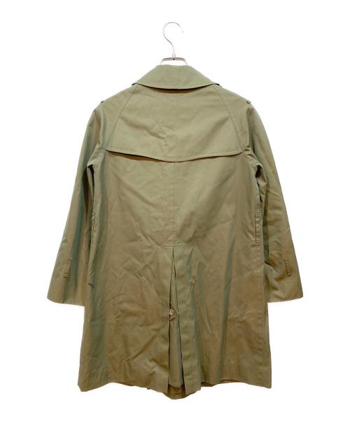 Burberry's（バーバリーズ）Burberry's (バーバリーズ) トレンチコート グリーン サイズ:胸囲/79、腰囲/90、身長/155の古着・服飾アイテム