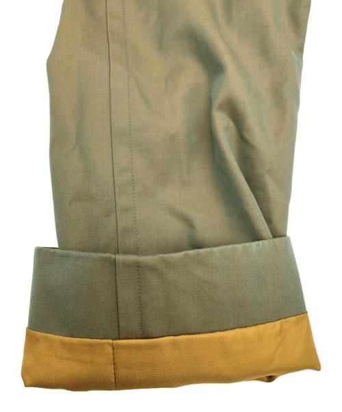 Burberry's（バーバリーズ）Burberry's (バーバリーズ) トレンチコート グリーン サイズ:胸囲/79、腰囲/90、身長/155の古着・服飾アイテム