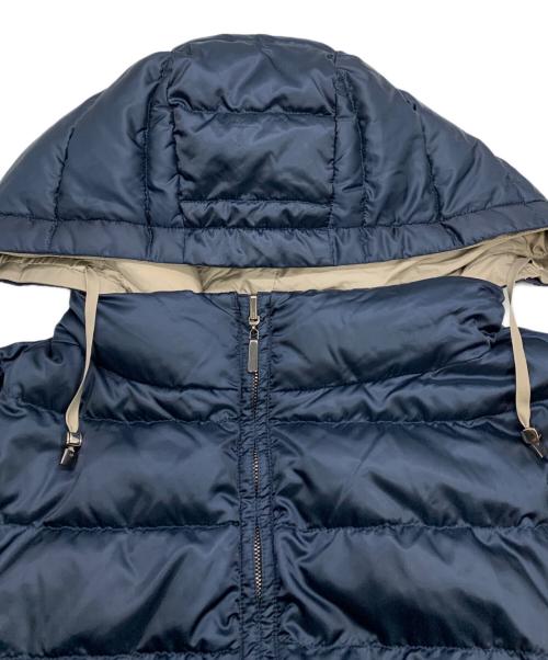 MaxMara（マックスマーラ）MaxMara (マックスマーラ) リバーシブルダウンコート ネイビー サイズ:SIZE44の古着・服飾アイテム
