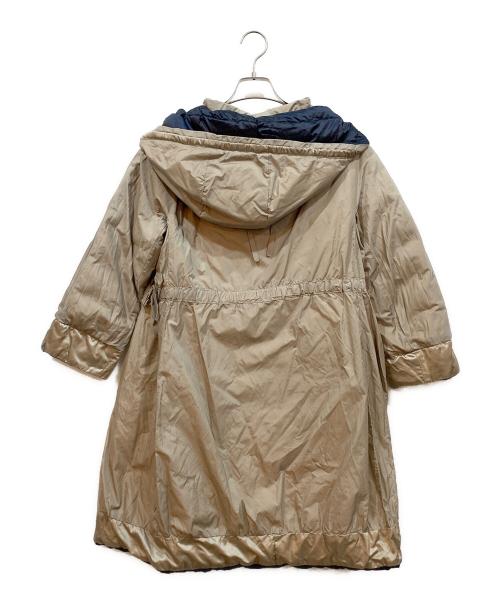 MaxMara（マックスマーラ）MaxMara (マックスマーラ) リバーシブルダウンコート ネイビー サイズ:SIZE44の古着・服飾アイテム