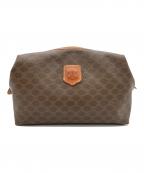 CELINEセリーヌ）の古着「コスメポーチ」｜ブラウン