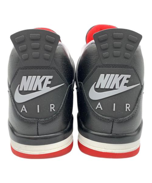 NIKE（ナイキ）NIKE (ナイキ) AIR JORDAN 4 RETRO Bred Reimagined / エアジョーダン4 レトロ ブレッド リイマジンド ブラック×レッド サイズ:US12の古着・服飾アイテム