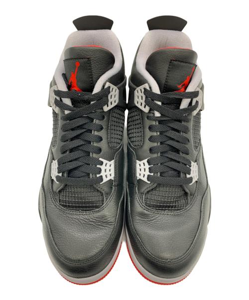 NIKE（ナイキ）NIKE (ナイキ) AIR JORDAN 4 RETRO Bred Reimagined / エアジョーダン4 レトロ ブレッド リイマジンド ブラック×レッド サイズ:US12の古着・服飾アイテム