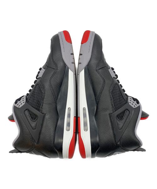 NIKE（ナイキ）NIKE (ナイキ) AIR JORDAN 4 RETRO Bred Reimagined / エアジョーダン4 レトロ ブレッド リイマジンド ブラック×レッド サイズ:US12の古着・服飾アイテム