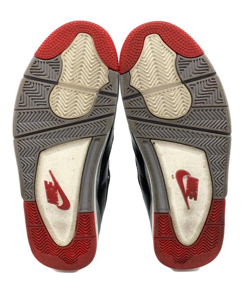 NIKE（ナイキ）NIKE (ナイキ) AIR JORDAN 4 RETRO Bred Reimagined / エアジョーダン4 レトロ ブレッド リイマジンド ブラック×レッド サイズ:US12の古着・服飾アイテム