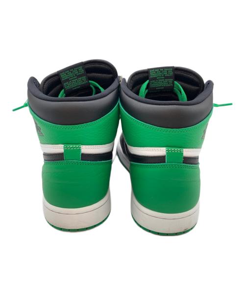 NIKE（ナイキ）NIKE (ナイキ) AIR JORDAN 1 RETRO HIGH OG グリーン×ブラック サイズ:US11.5の古着・服飾アイテム