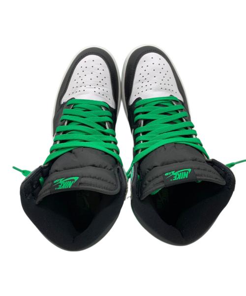 NIKE（ナイキ）NIKE (ナイキ) AIR JORDAN 1 RETRO HIGH OG グリーン×ブラック サイズ:US11.5の古着・服飾アイテム