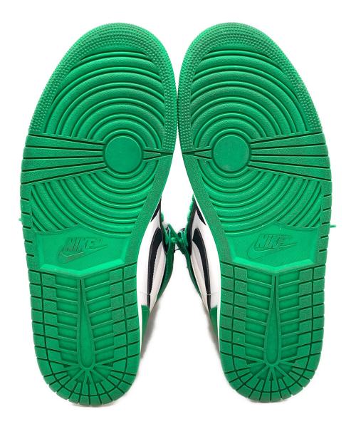 NIKE（ナイキ）NIKE (ナイキ) AIR JORDAN 1 RETRO HIGH OG グリーン×ブラック サイズ:US11.5の古着・服飾アイテム